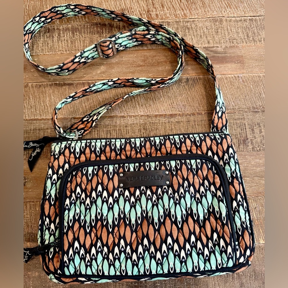 Vera Bradley Sierra Stream Little Hipster Multicolor Crossbody Bag